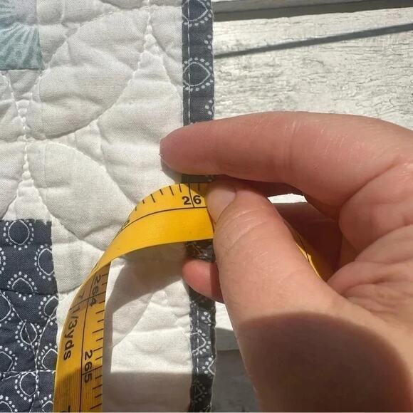 Sasha country quilt standard hello sham quilted and pieced cottagecore NWT - Picture 4 of 7